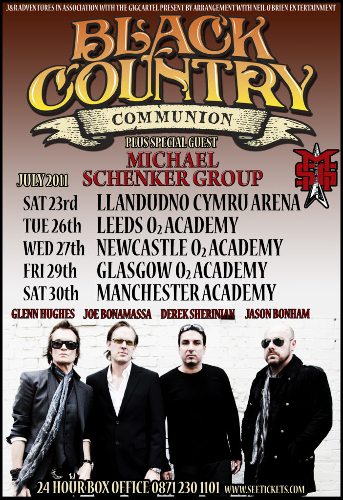 Black Country Communion Release Video Via Youtube
