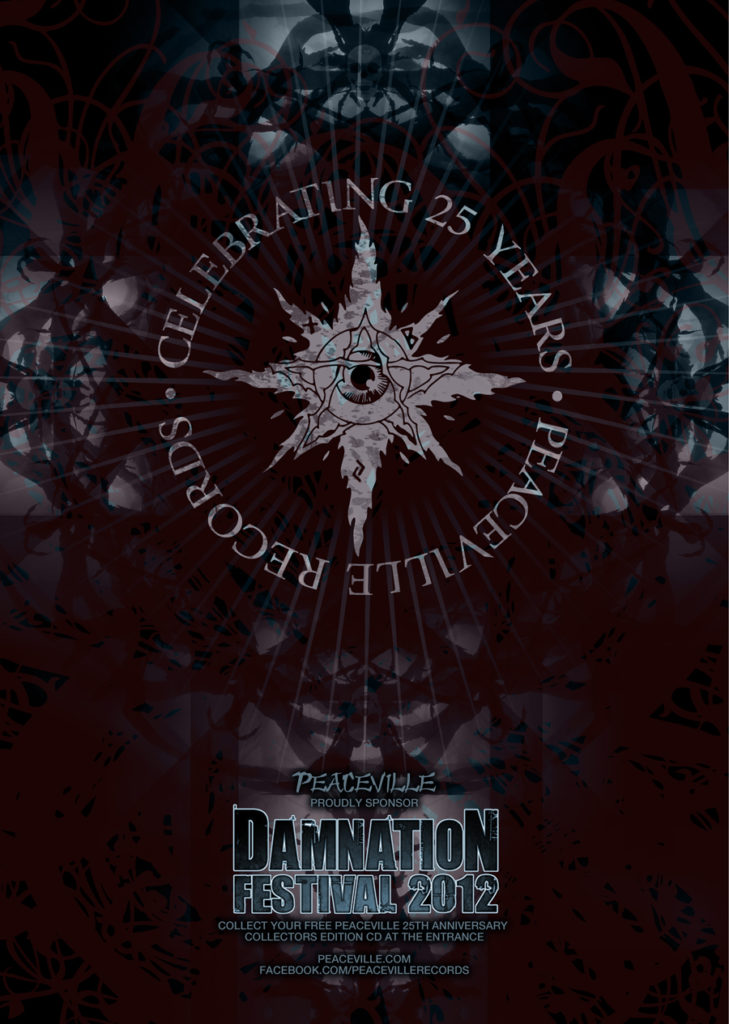 Peaceville To Sponsor Damnation Festival 2012