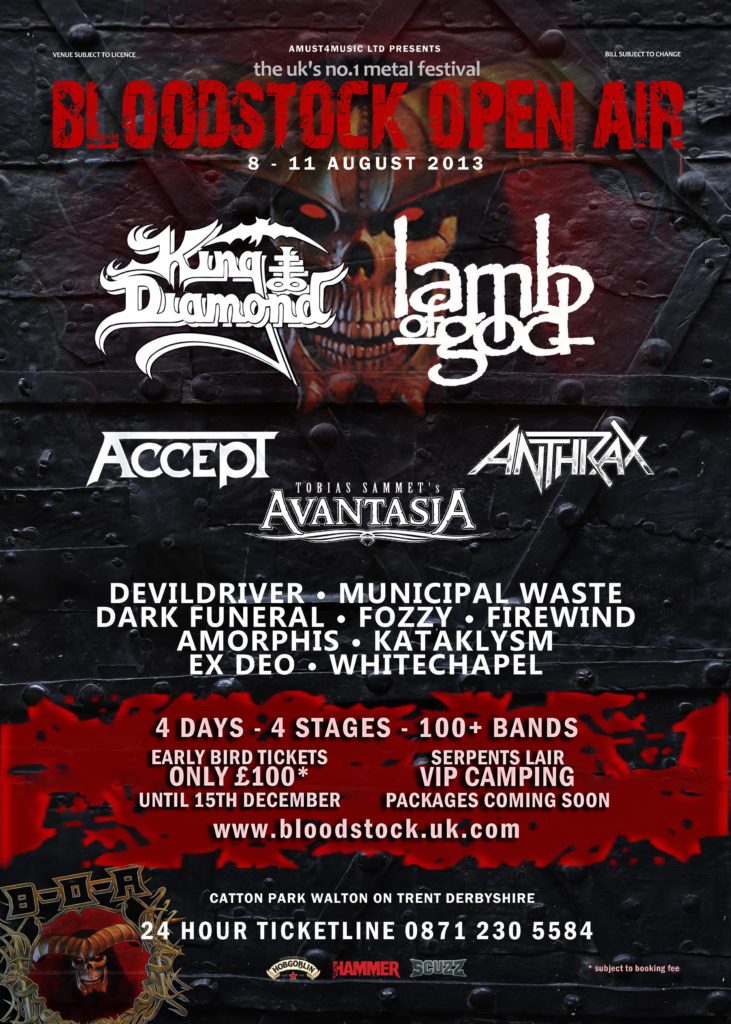 Bloodstock Announces Four New Acts