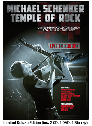 Michael Schenker – ‘Temple Of Rock Live In Europe’ DVD Review