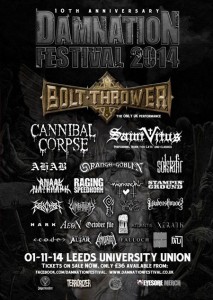 DamnationFestival2014FINALlineupposterThrashHits