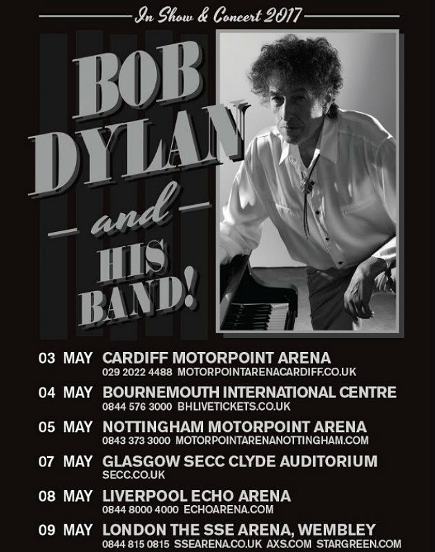 bob dylan tour tickets