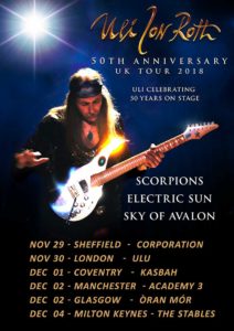 SonicAbuse | Uli Jon Roth Announces 50th Anniversary Tour