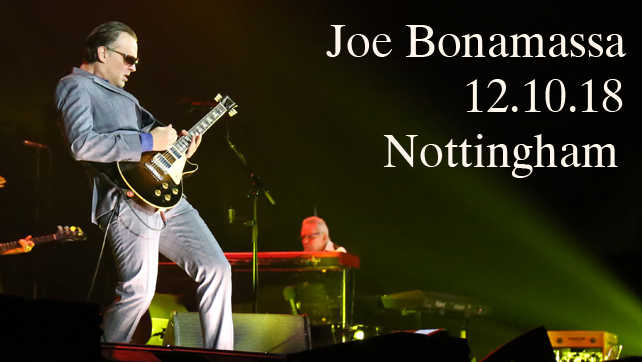 Head for website Joe Bonamassa 12 10 18