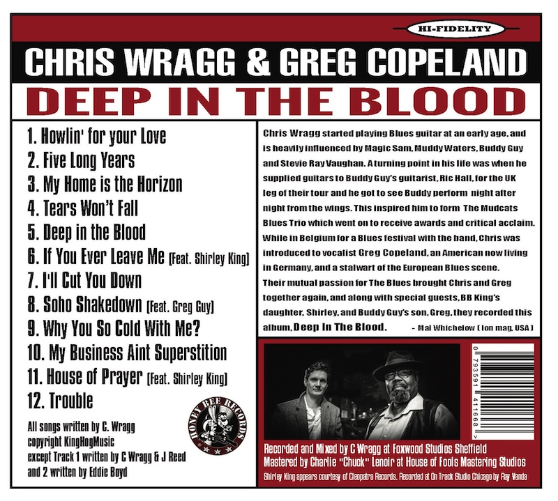 SonicAbuse | Chris Wragg & Greg Copeland - Deep In The Blood Album Review SonicAbuse | Chris Wragg & Greg Copeland - Deep In The Blood Album Review