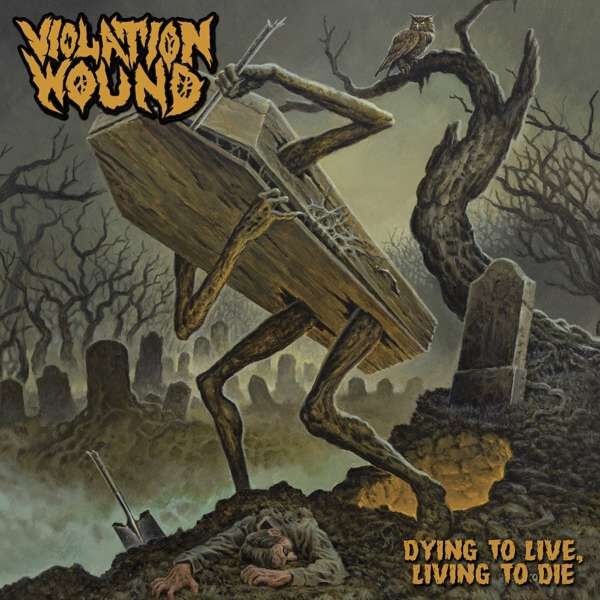 SonicAbuse | Violation Wound - Dying To Live, Living To Die CD Review