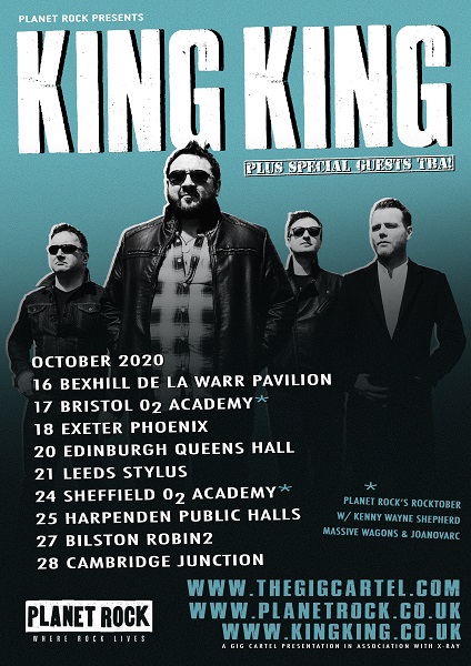 SonicAbuse | King King joined By Stevie Nimmo