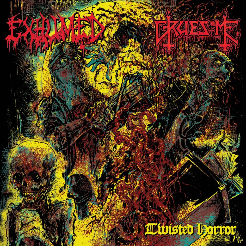 SonicAbuse | Exhumed & Gruesome - Twisted Horror Split EP Review