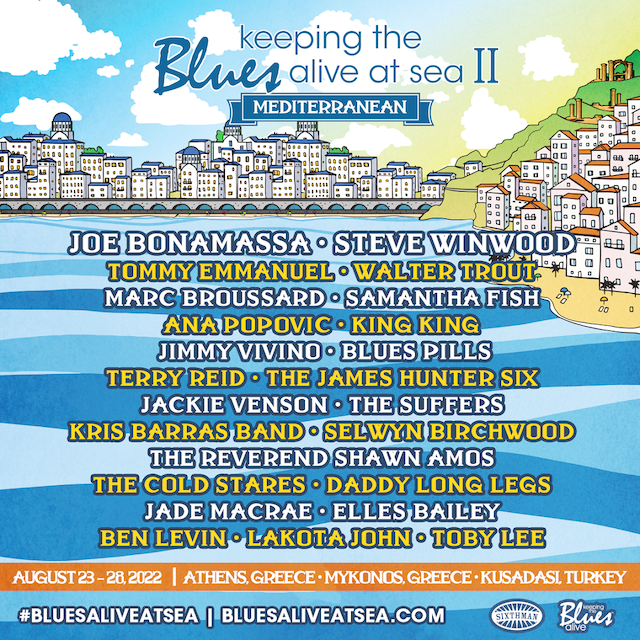 SonicAbuse | Stevie Winwood Joins Joe Bonamassa's Keeping The Blues Alive At Sea Mediterranean II SonicAbuse | Stevie Winwood Joins Joe Bonamassa's Keeping The Blues Alive At Sea Mediterranean II
