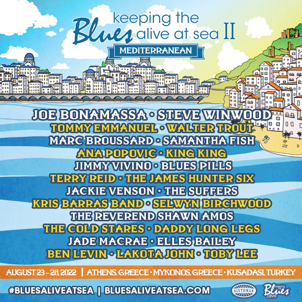 SonicAbuse | Stevie Winwood Joins Joe Bonamassa's Keeping The Blues Alive At Sea Mediterranean II