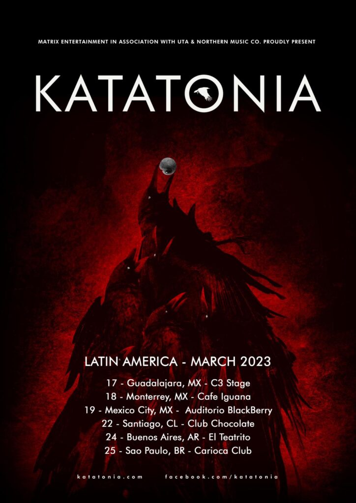 SonicAbuse | Katatonia Announces New Album, “Sky Void of Stars” & First Single, “Atrium“.