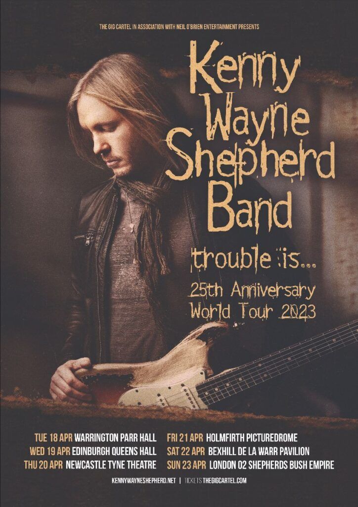 SonicAbuse | Kenny Wayne Shepherd Announces 