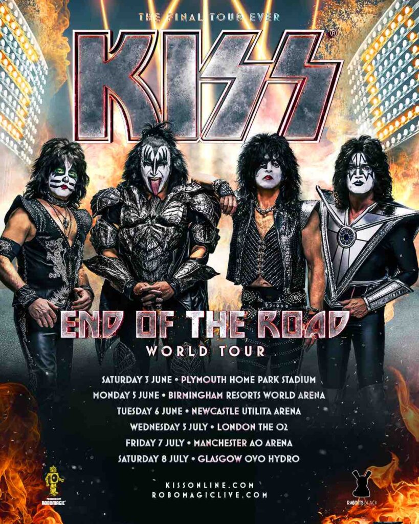 SonicAbuse | Kiss Announce Final UK Shows