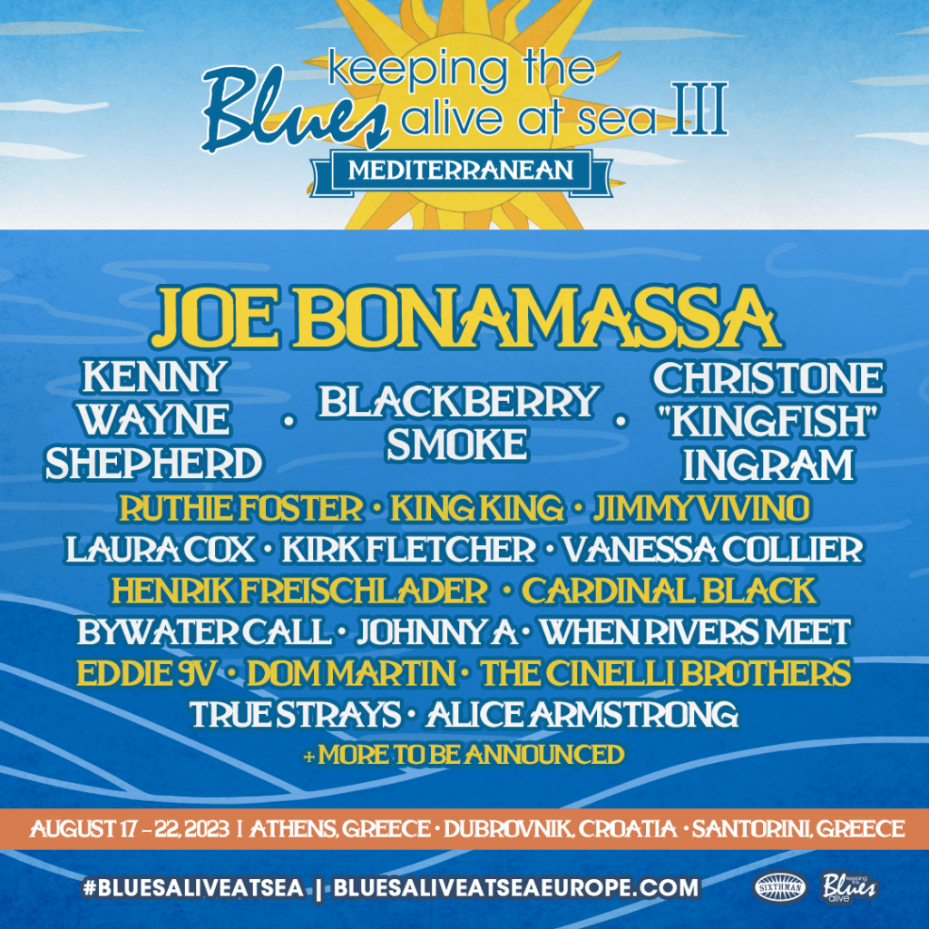 SonicAbuse | Joe Bonamassa's Blues Cruise Adds Exciting New Names