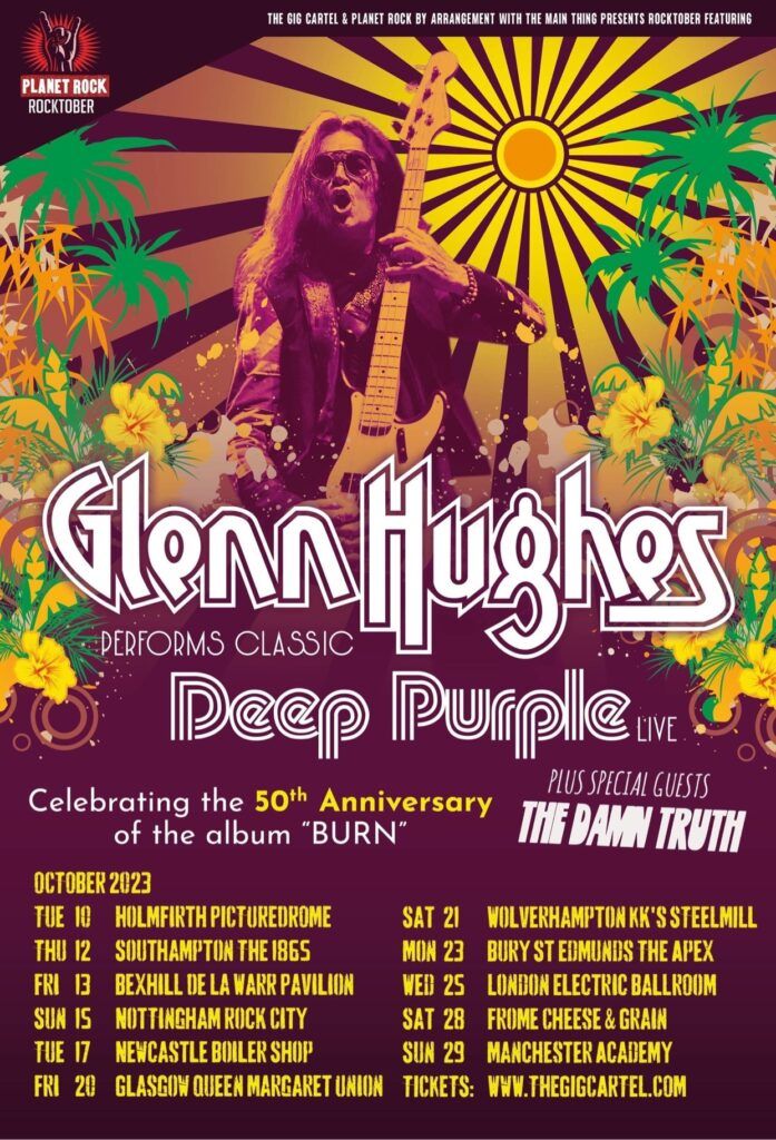 SonicAbuse | Glenn Hughes Announces Deep Purple 