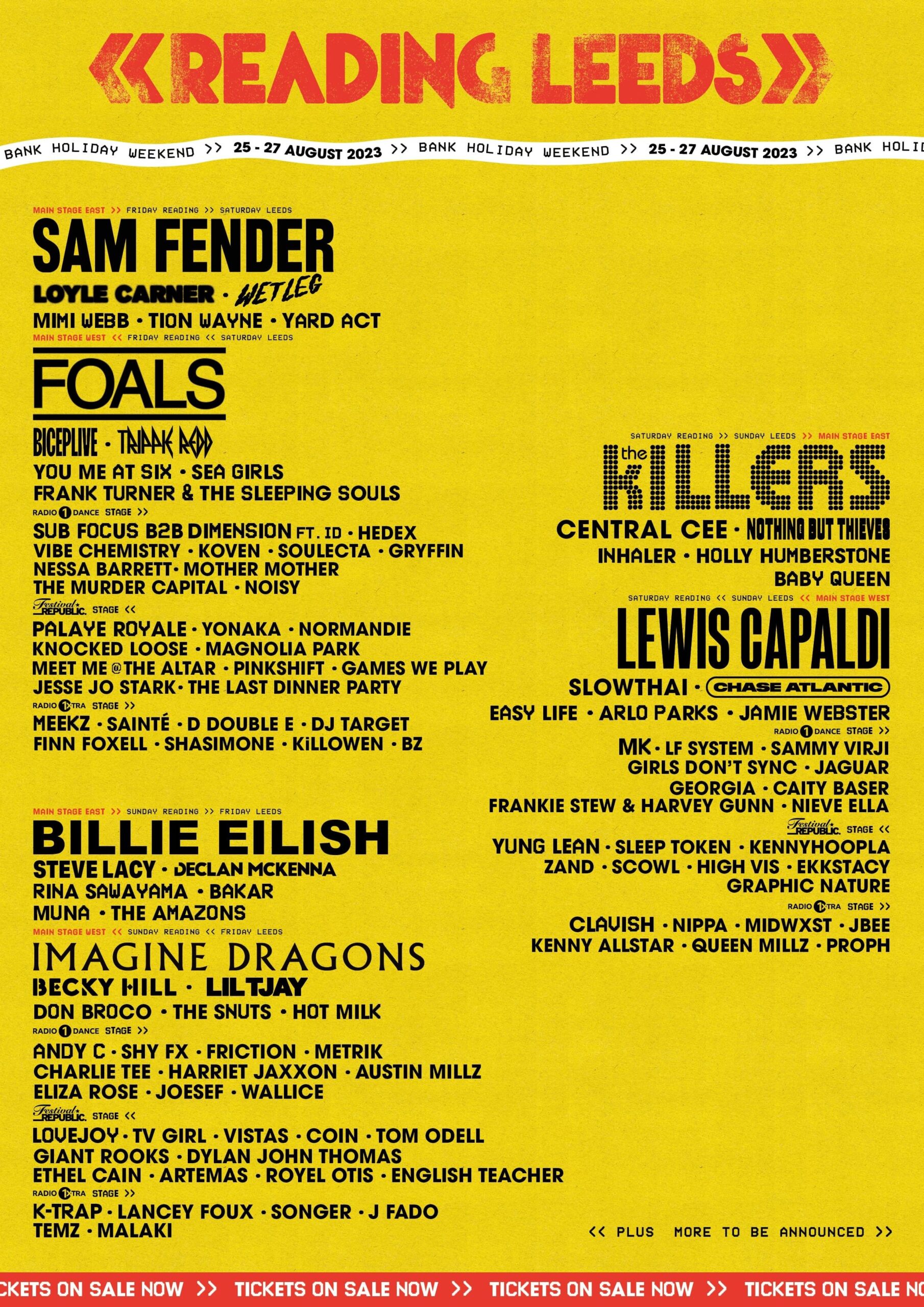 Reading And Leeds Festival Announces More Than 80 New Names