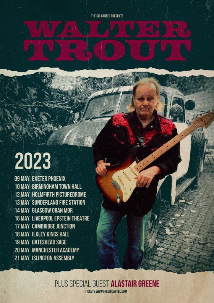 SonicAbuse | Walter Trout Announces 2023 UK Tour Dates