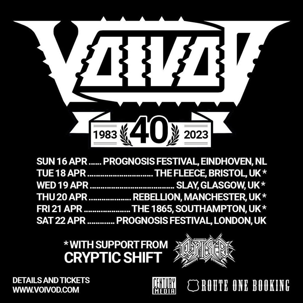 SonicAbuse | Voivod Celebrate 40th Anniversary With 