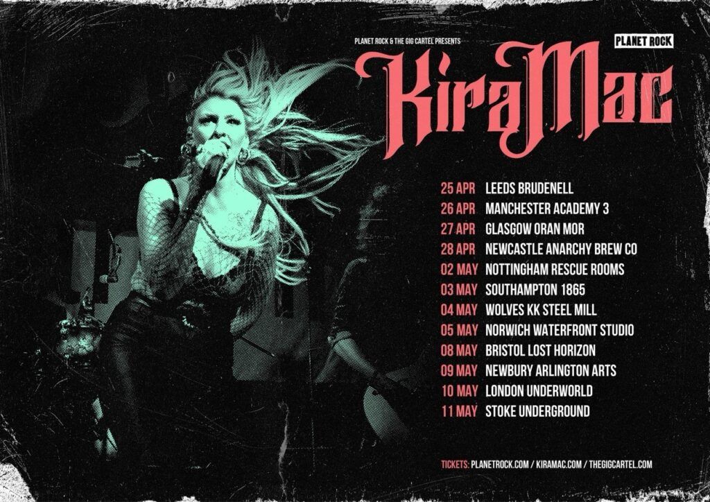 SonicAbuse | Kira Mac Announce 12-Date 2024 UK Headline Tour