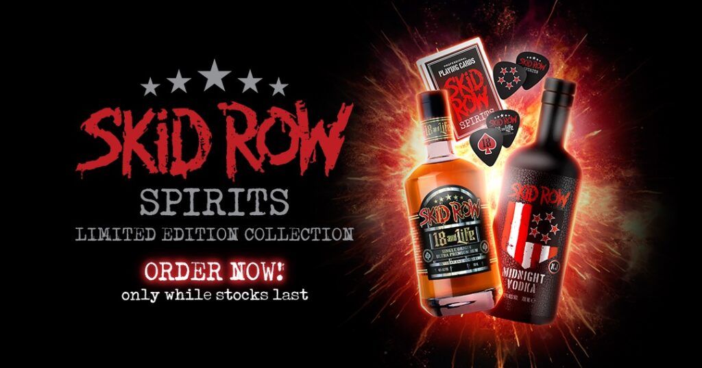 SonicAbuse: Skid Row Partner With Brands For Fans To Launch Skid Row Spirits 