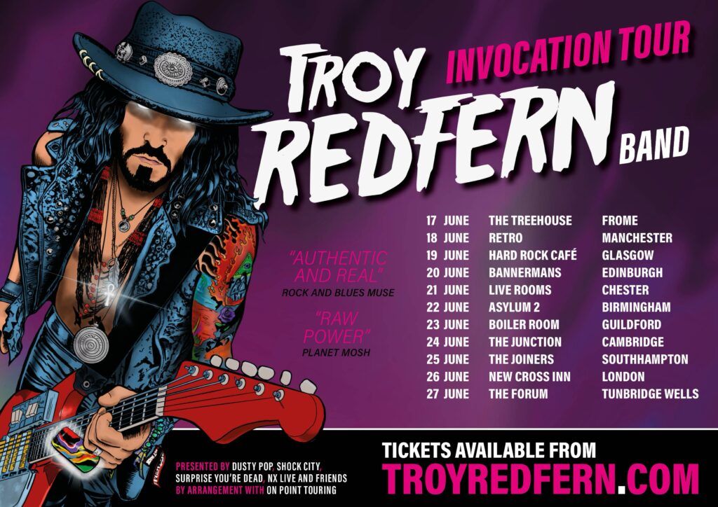 SonicAbuse | Troy Redfern Announces Invocation Headline Tour Dates