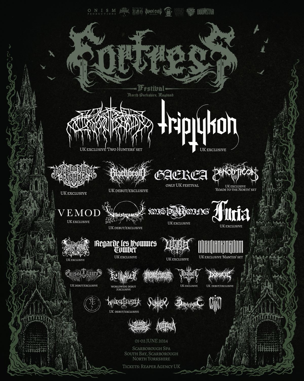 The Infernal Sea Replace Dödsrit At Fortress Festival