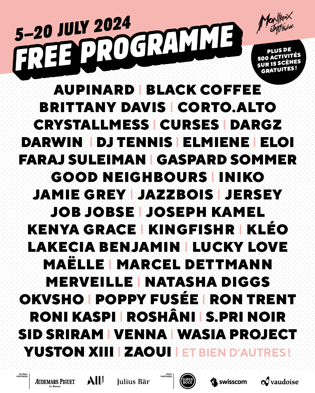Montreux Jazz Festival Announces Free Programme | SonicAbuse