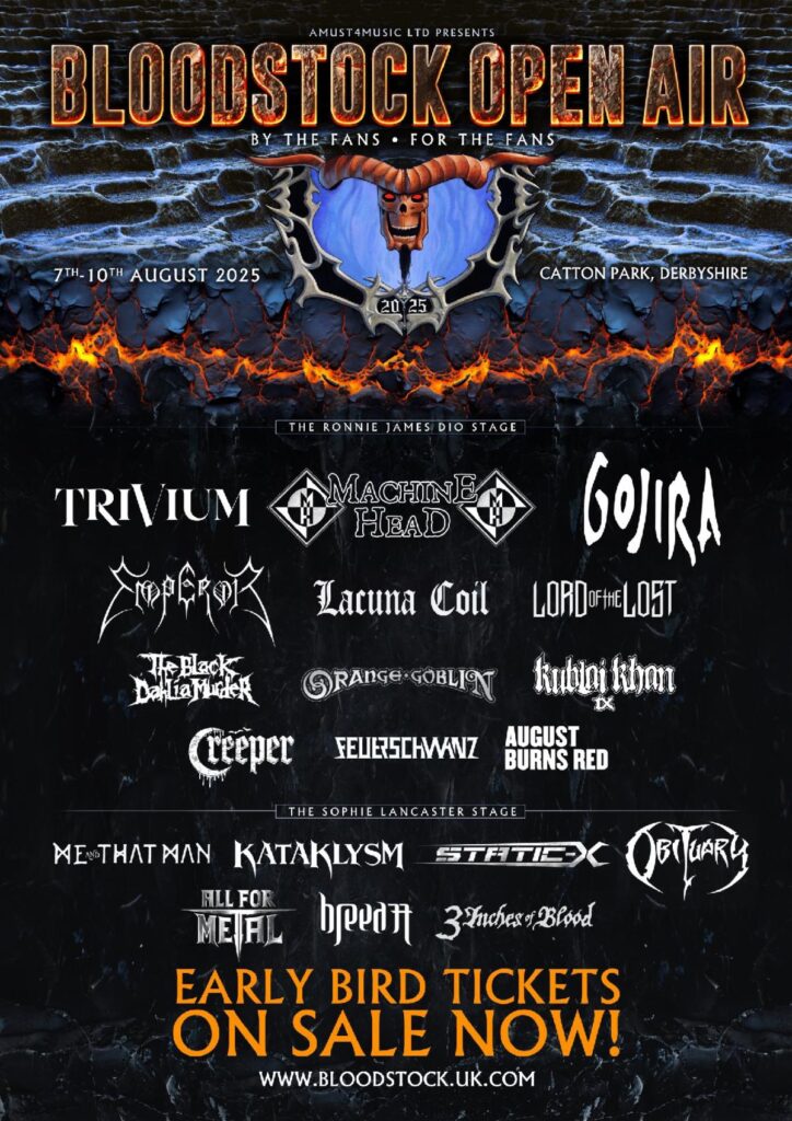 Bloodstock 2025 Gains Epic Line Up