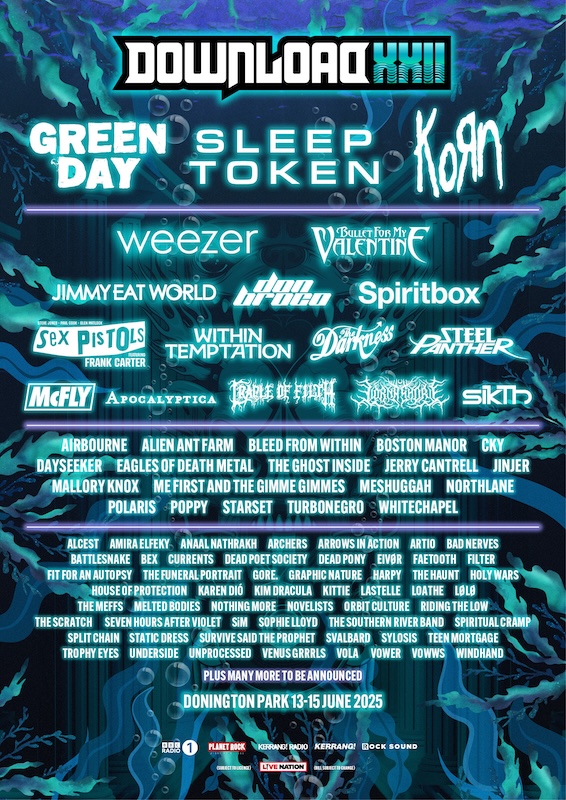 SonicAbuse | Download Festival Announces Stunning 2025 Line Up SonicAbuse | Download Festival Announces Stunning 2025 Line Up