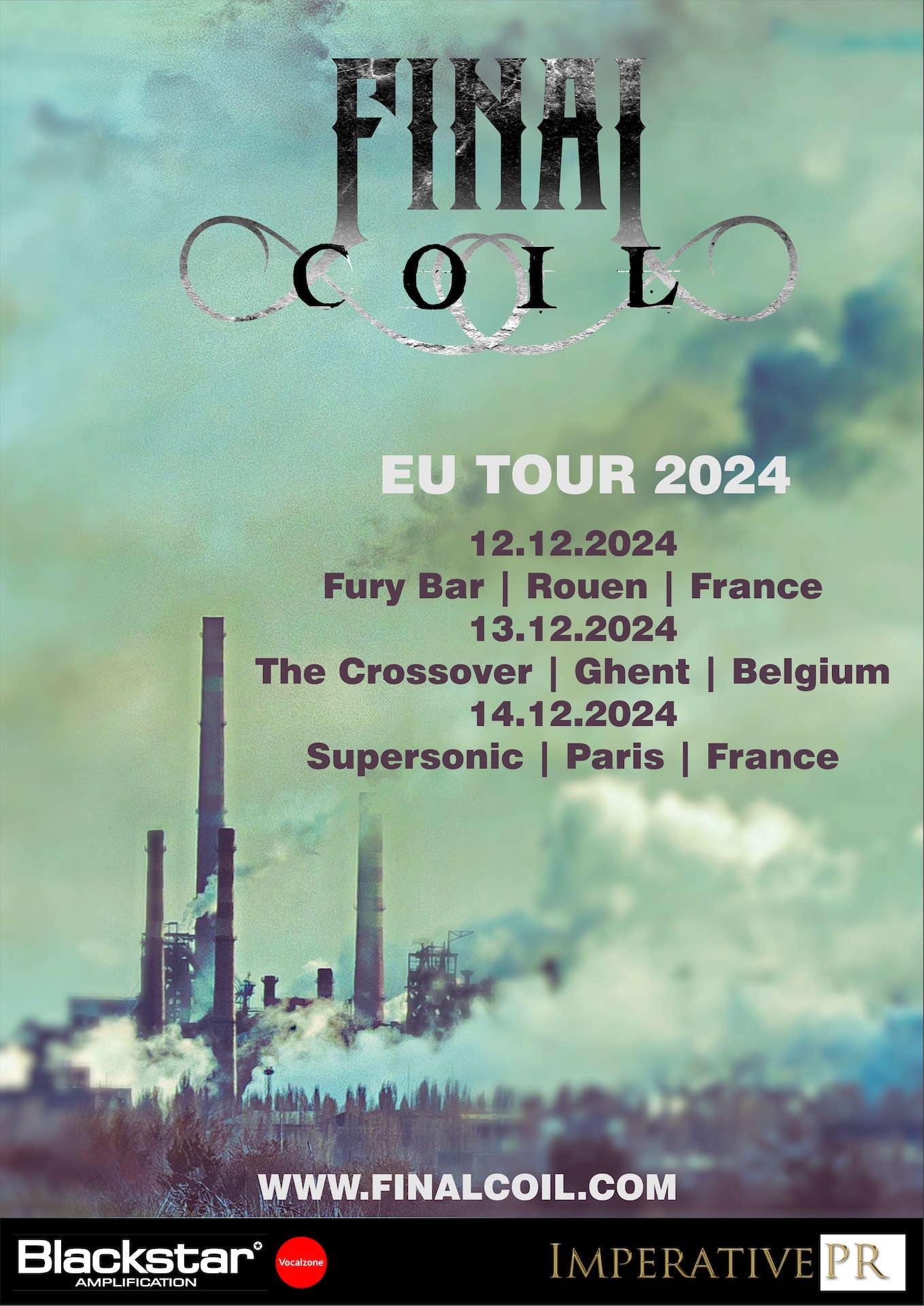 SonicAbuse | Final Coil Announce 3 Shows In France & Belgium SonicAbuse | Final Coil Announce 3 Shows In France & Belgium