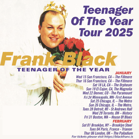 SonicAbuse | Frank Black Announces Teenager Of The Year 30th Anniversary Edition 