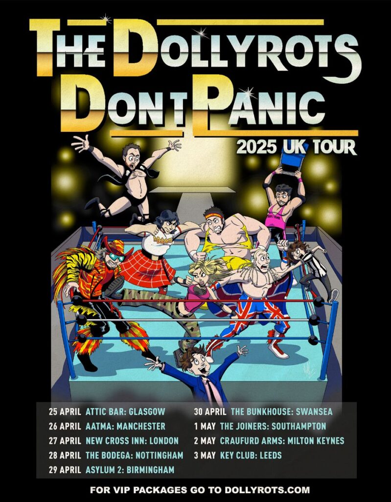 The Dollyrots Team Up With Don't Panic For UK Tour