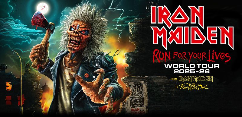 Iron Maiden To Kick Off “Run For Your Lives” Tour On May 27th Iron Maiden To Kick Off "Run For Your Lives" Tour On May 27th