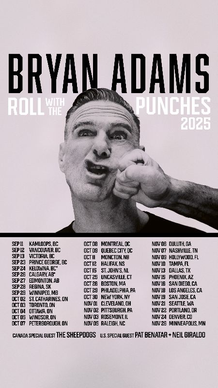 bryan SonicAbuse | Bryan Adams Live At The Motorpoint Arena, Nottingham, 17/5/2025