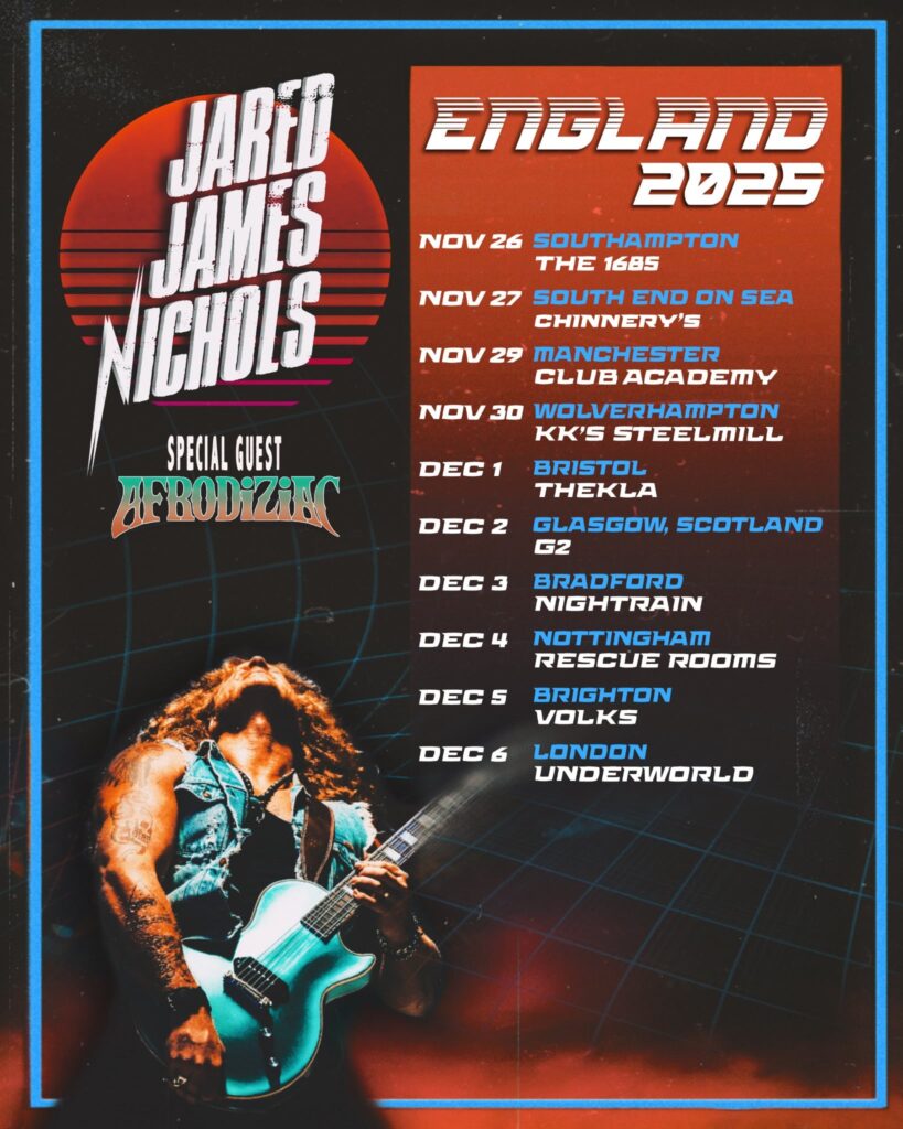 SonicAbuse | Jared James Nichols Announces 10-Date UK Tour SonicAbuse | Jared James Nichols Announces 10-Date UK Tour
