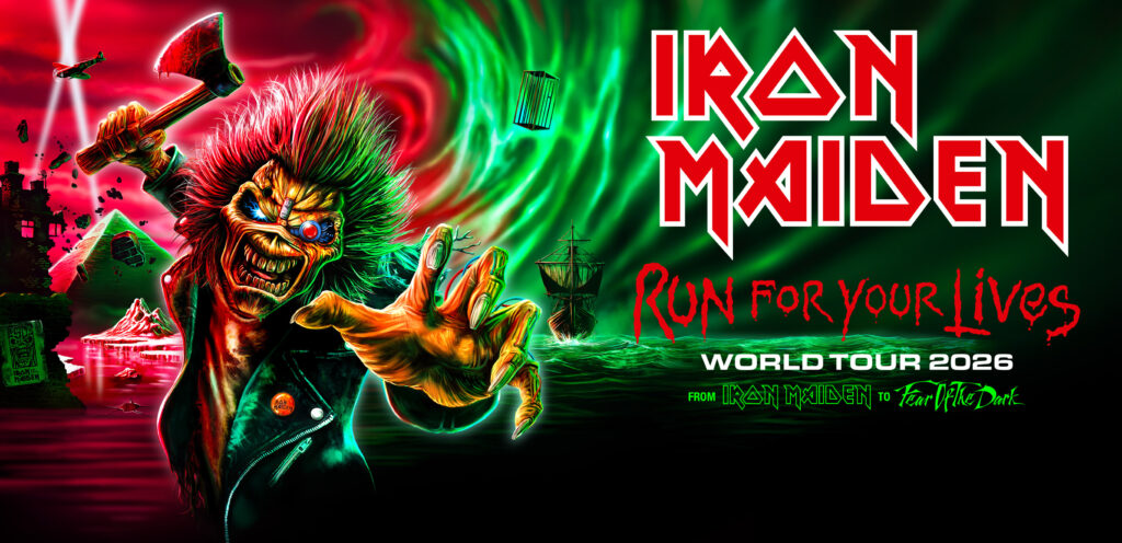 SonicAbuse | Iron Maiden Announce 2026 Tour Dates