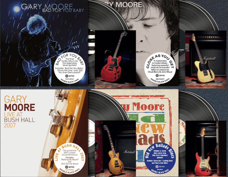 Gary Moore 2026 Vinyl Reissues