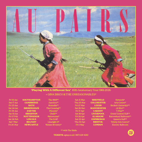 SonicAbuse | Au Pairs Announce First Concerts In Over 40 Years