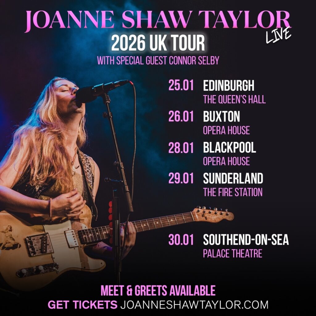 Joanne Shaw Taylor Announces Connor Selby As UK Tour Support