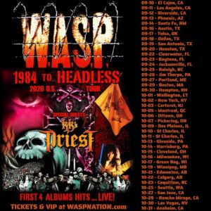 WASP Tour Poster 2026