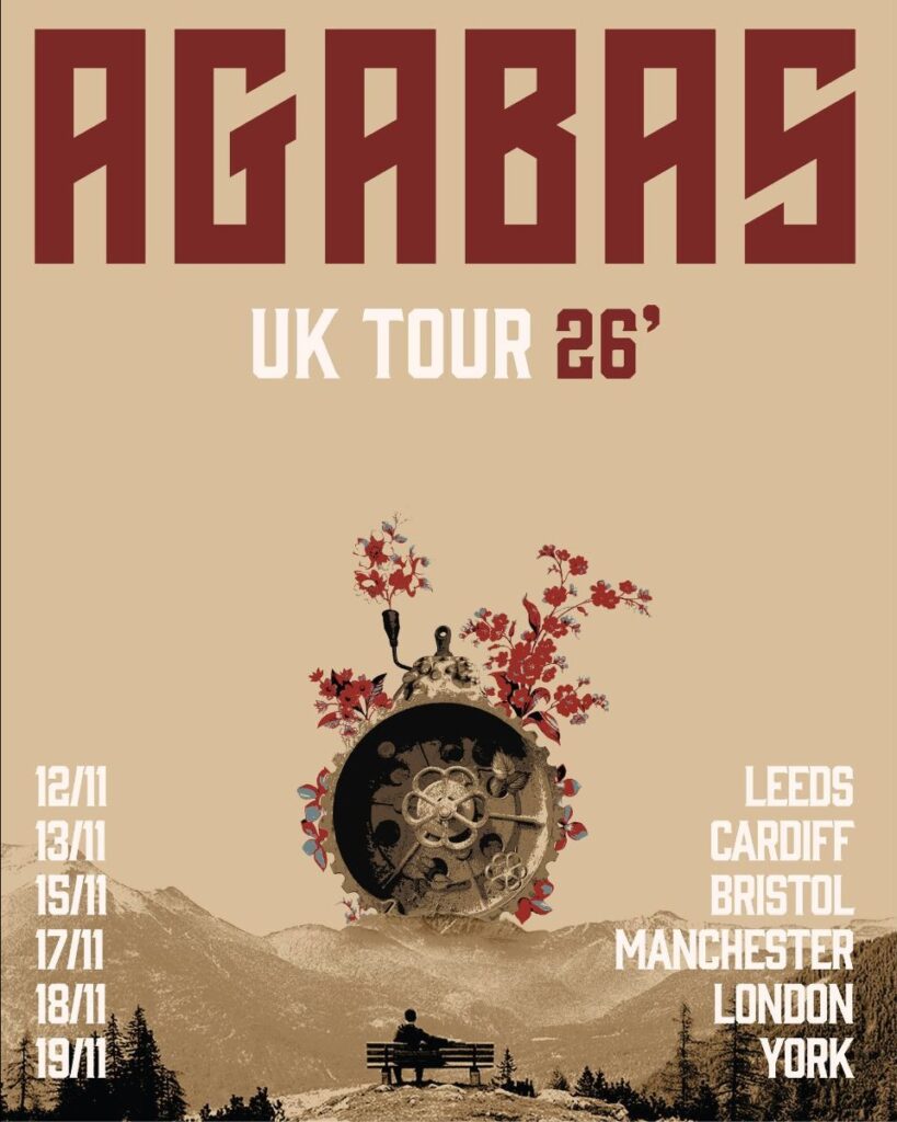 Agabas Announce November UK Tour