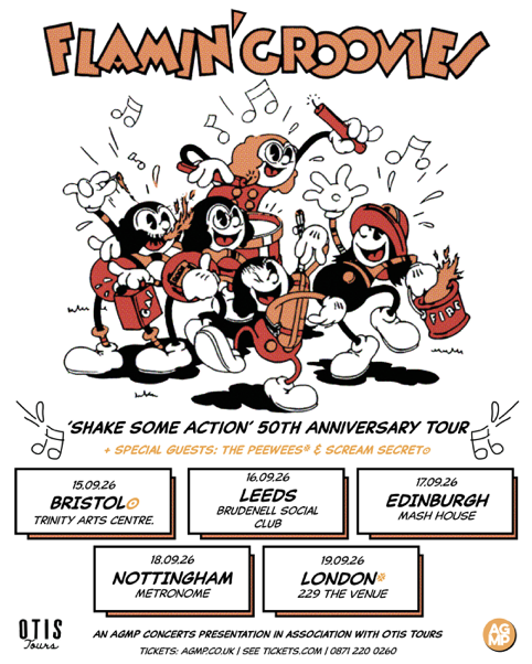 Flamin' Groovies Announce "Shake Some Action" 50th Anniversary Tour
