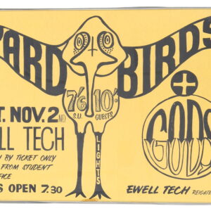 Yardbirds Ewell Tech poster